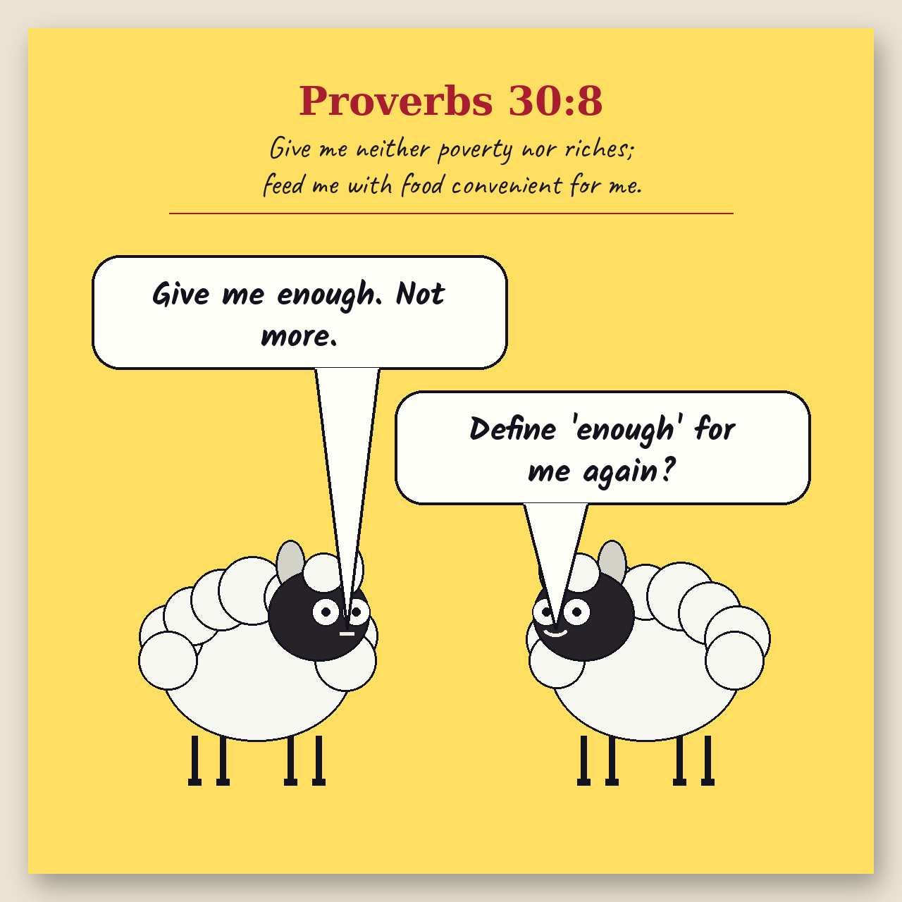 Give Me Enough comic page