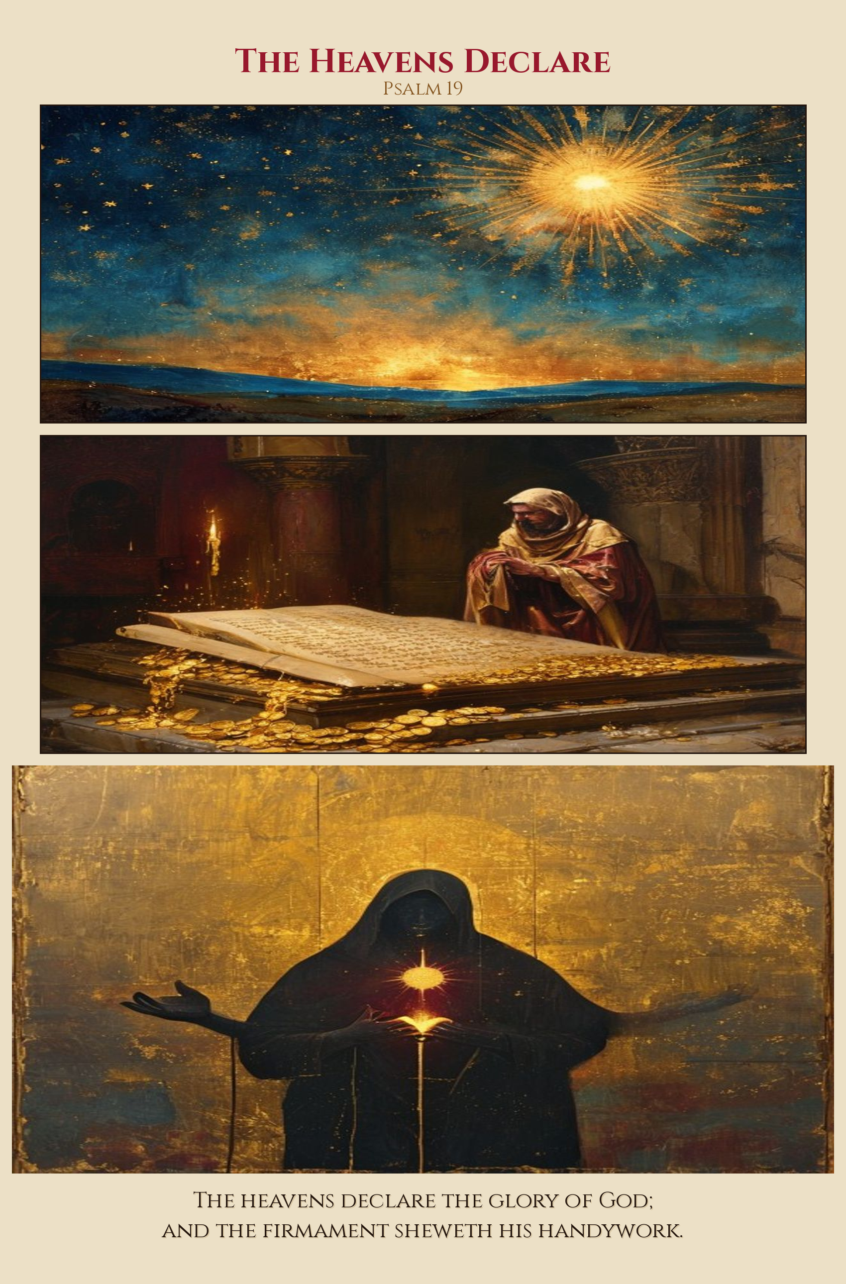 The Heavens Declare comic page