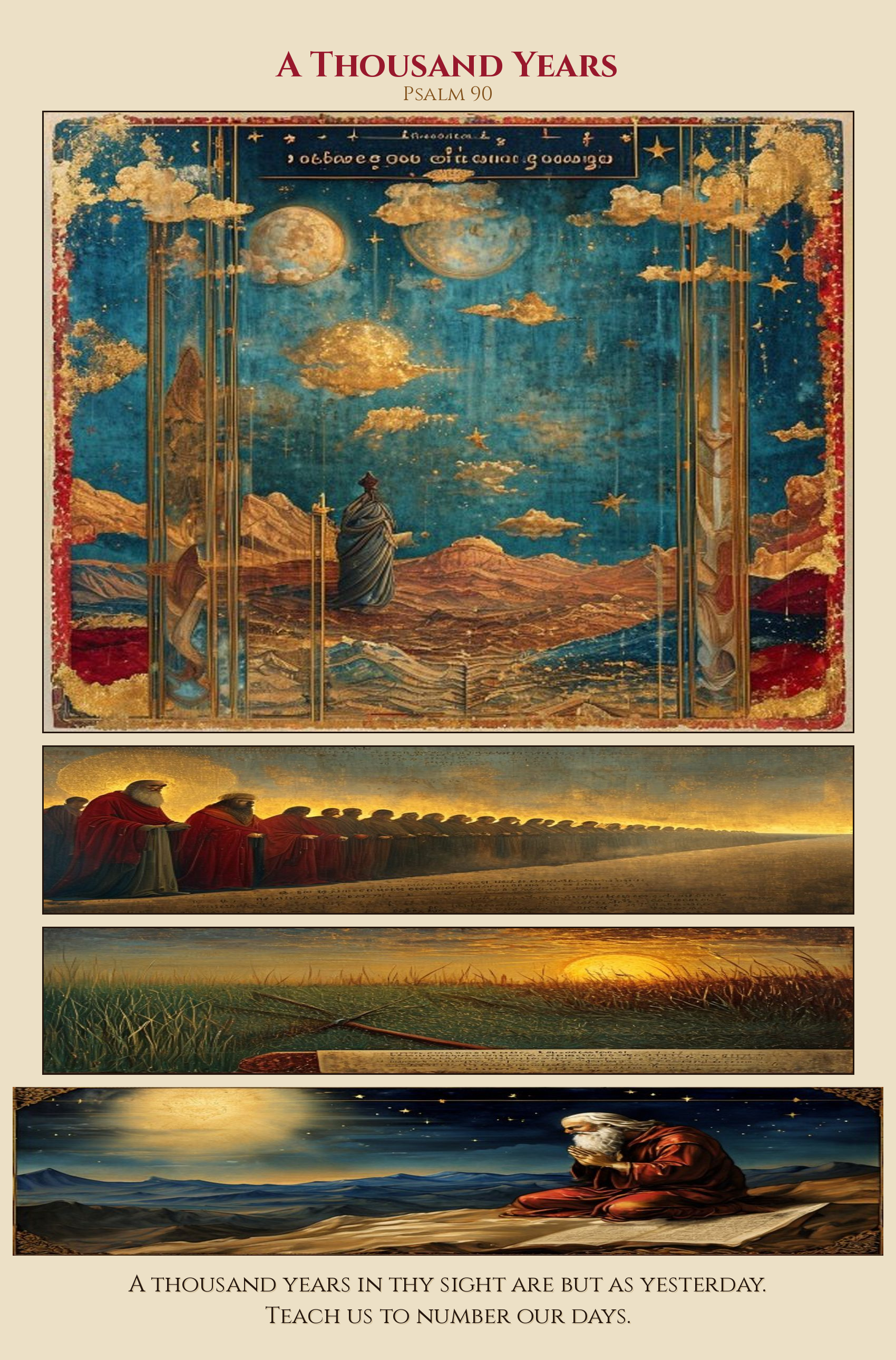 A Thousand Years comic page