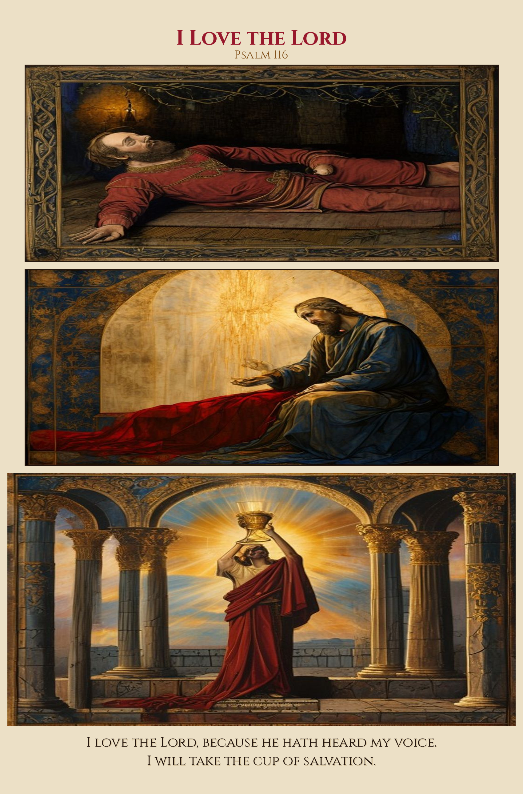 I Love the Lord comic page