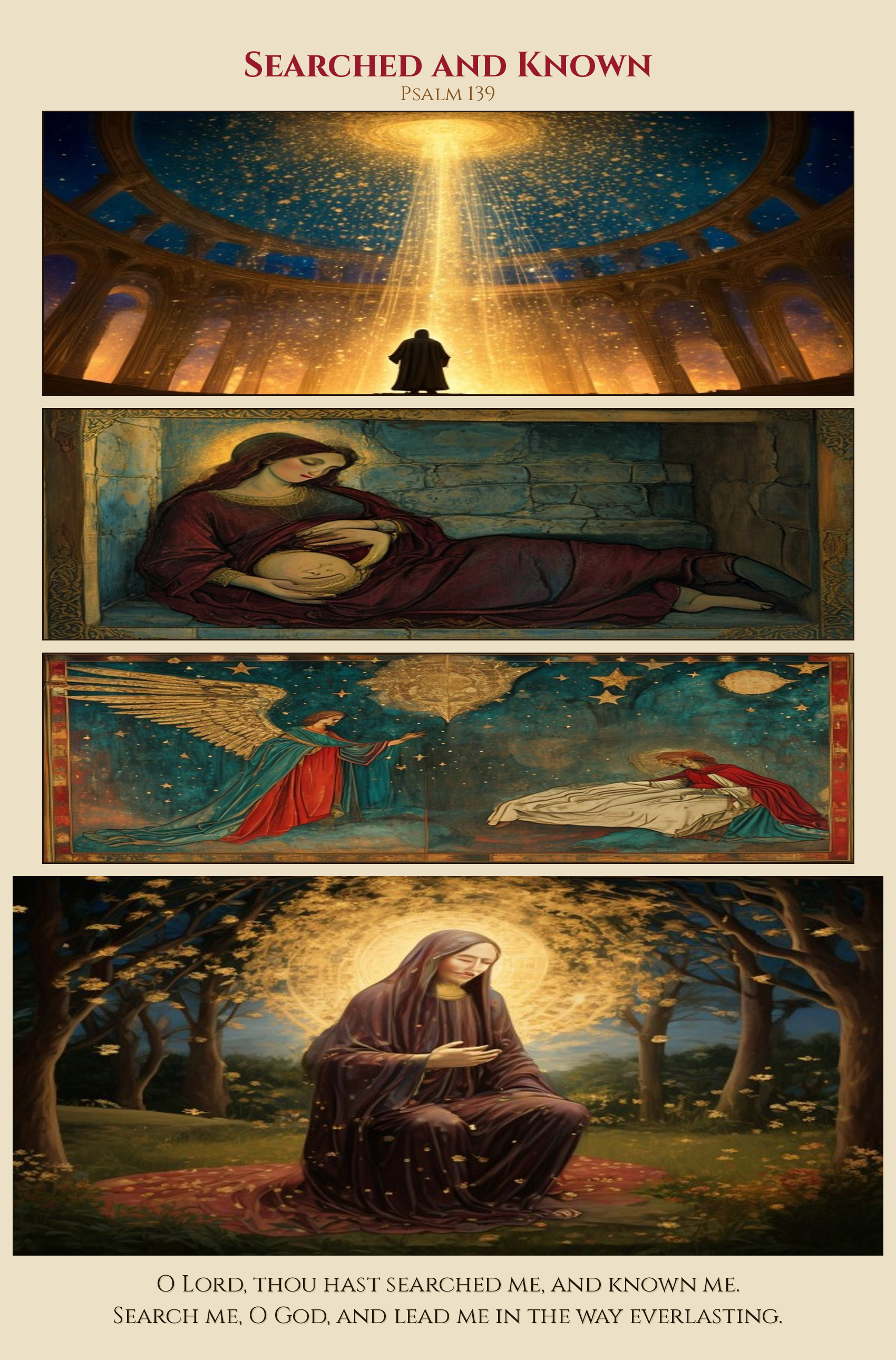 Searched and Known comic page