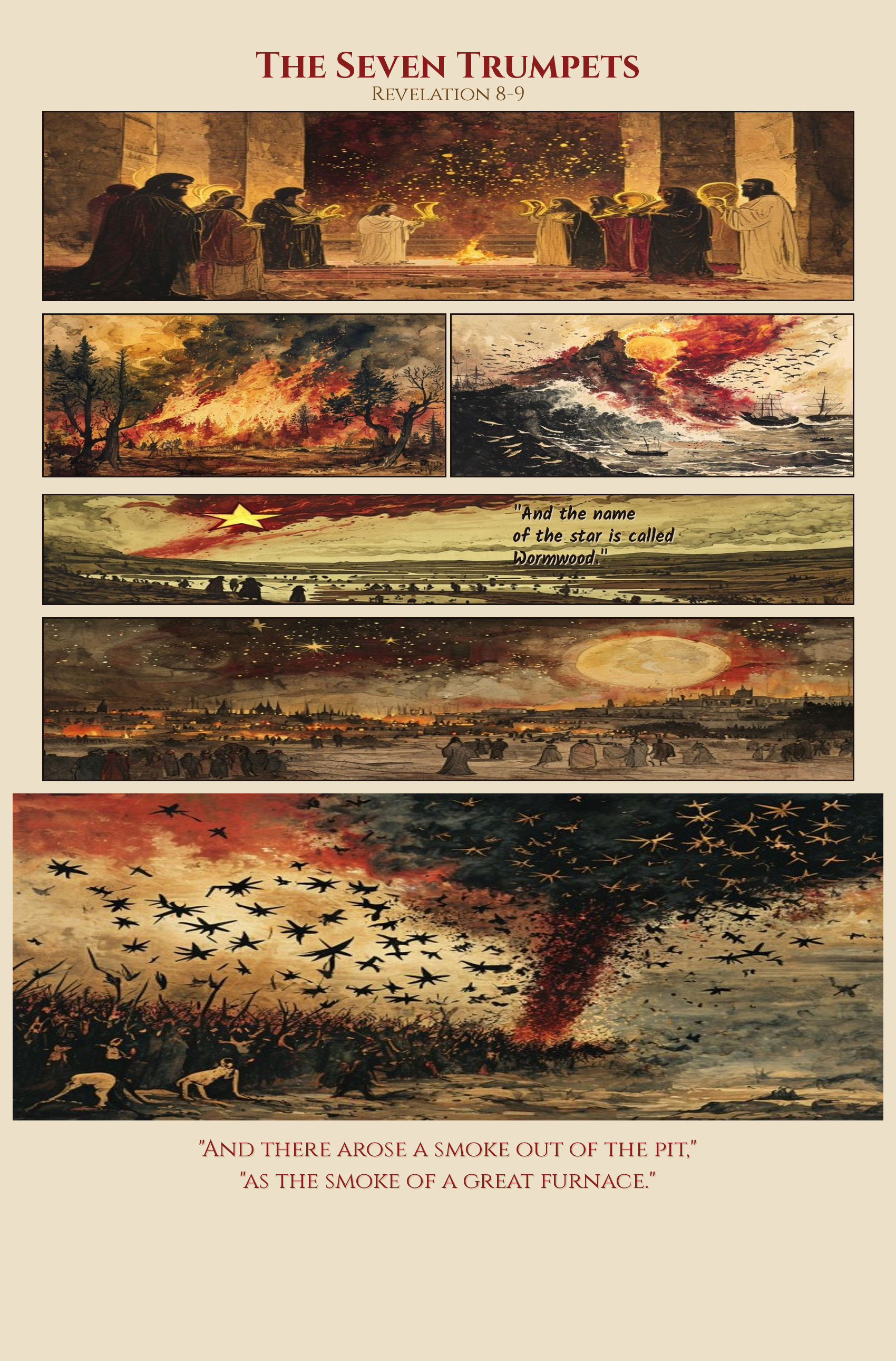 The Seven Trumpets comic page