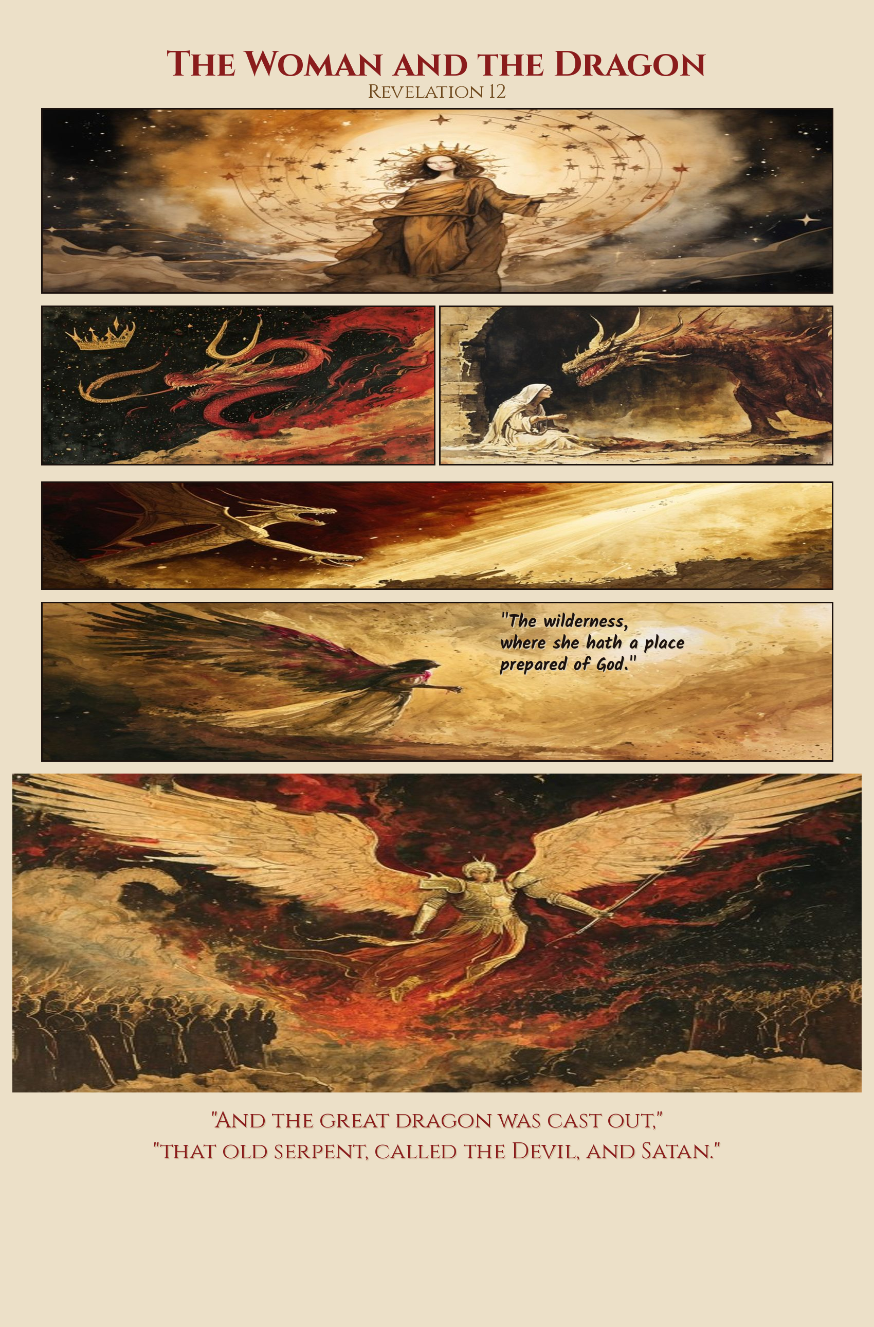 The Woman and the Dragon comic page