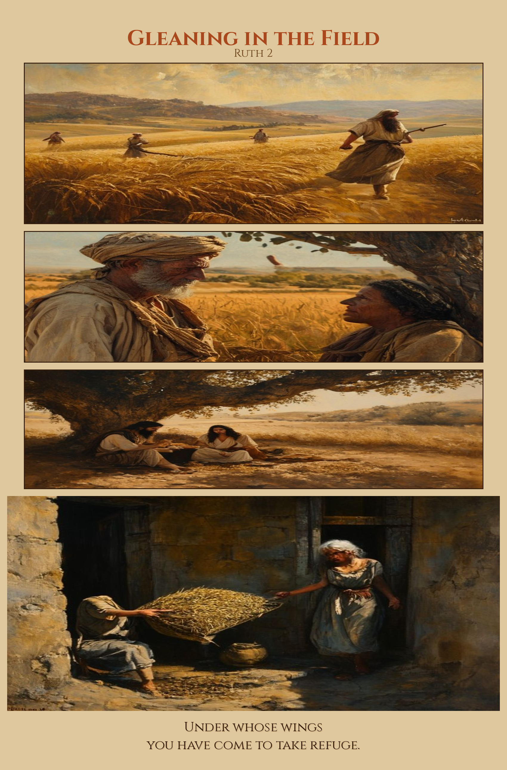 Gleaning in the Field comic page