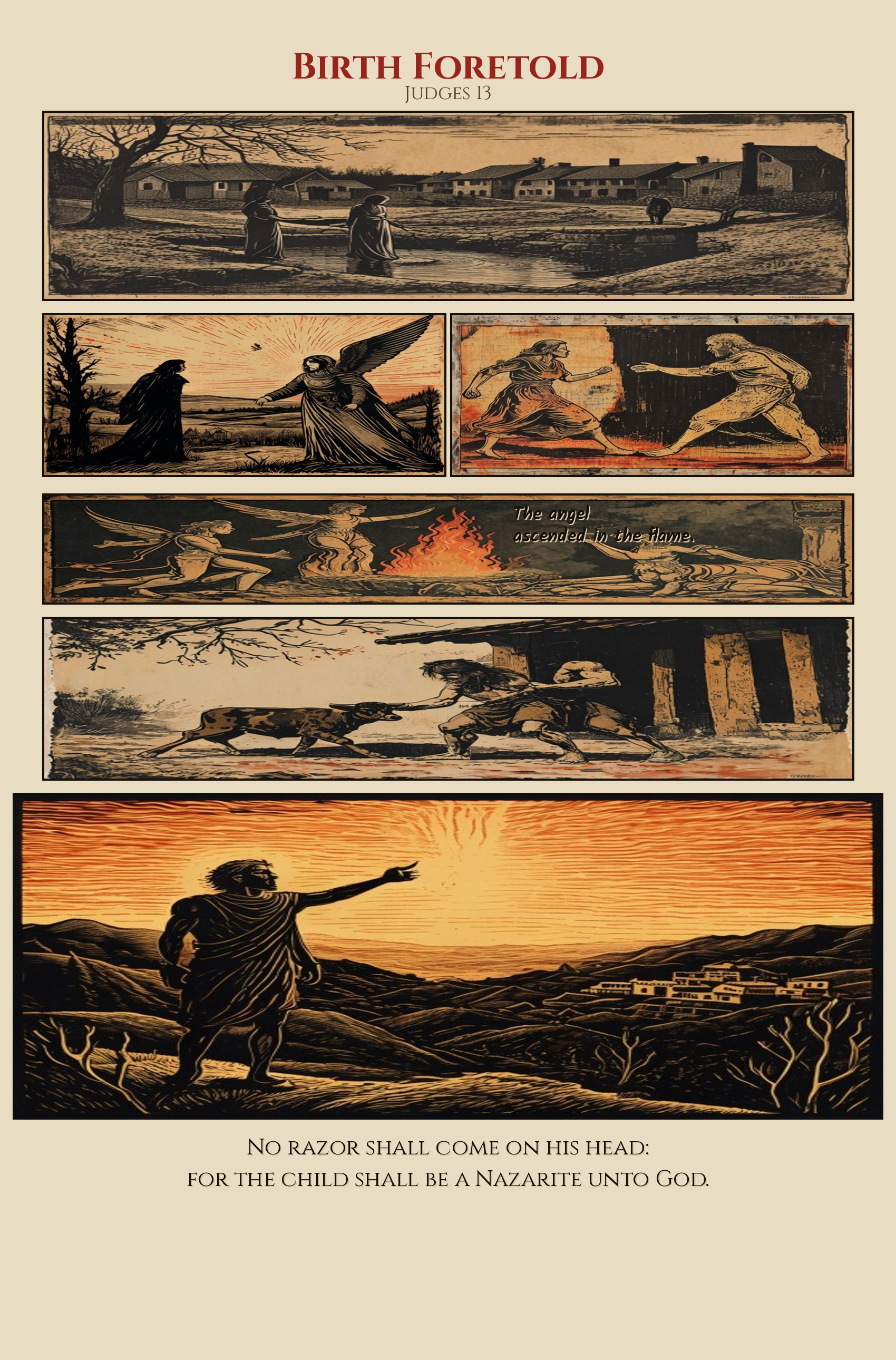 Birth Foretold comic page