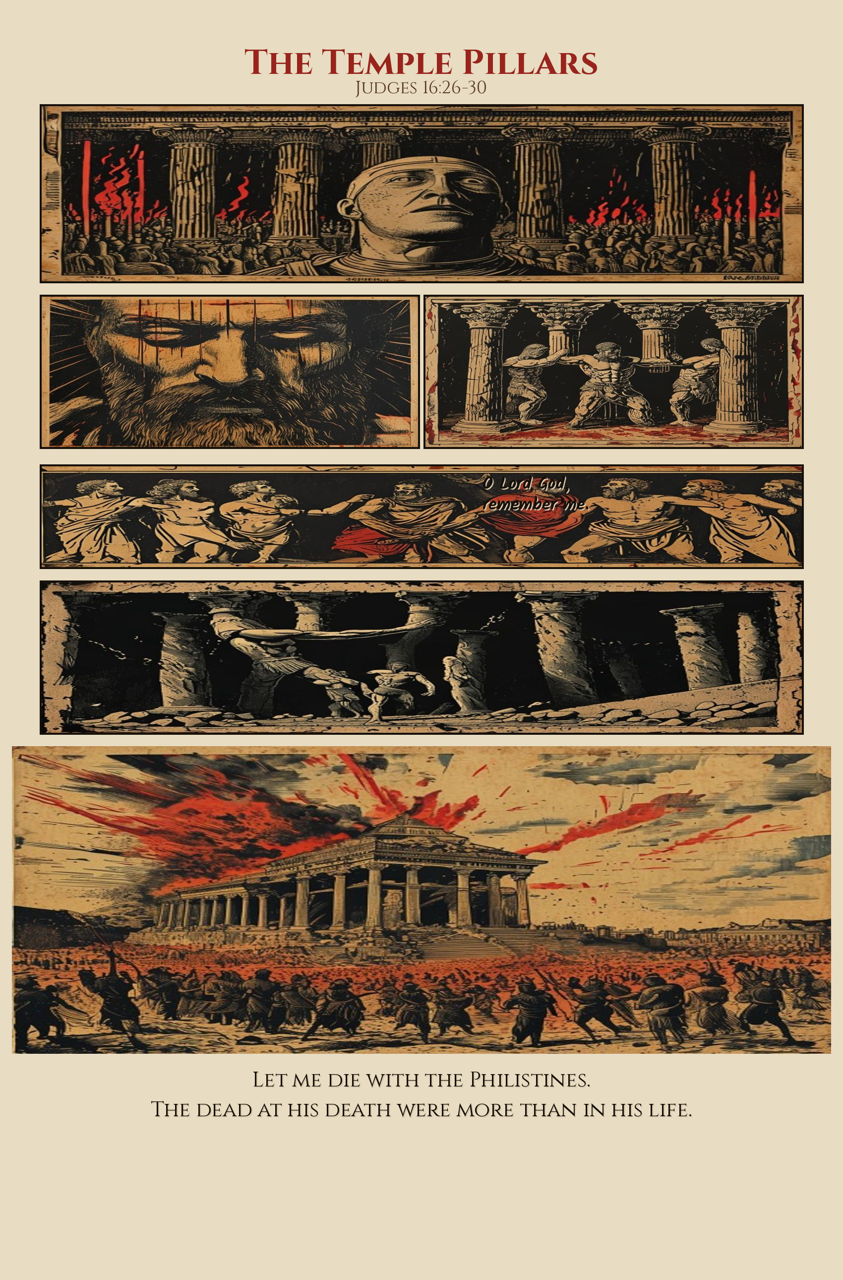 The Temple Pillars comic page