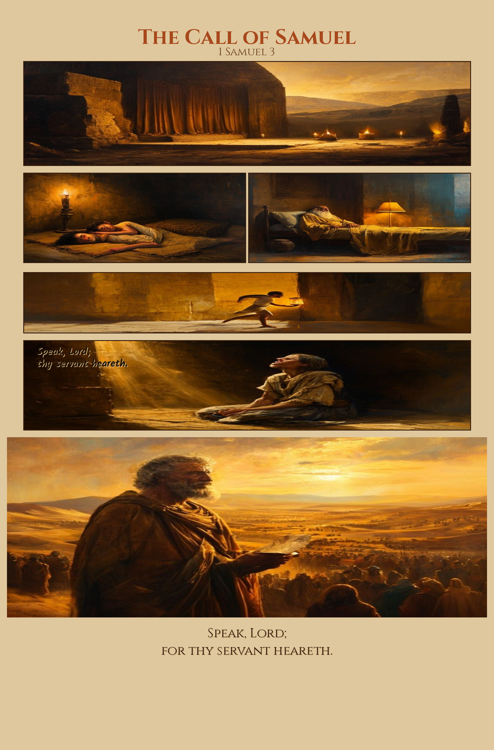 The Call of Samuel comic page