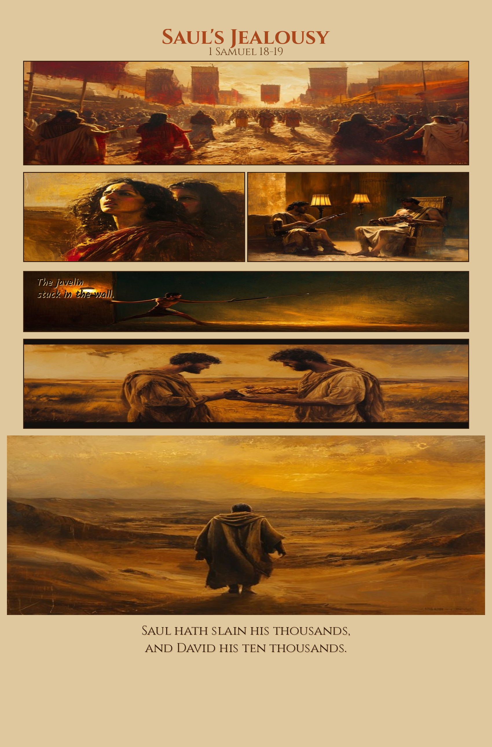 Saul's Jealousy comic page