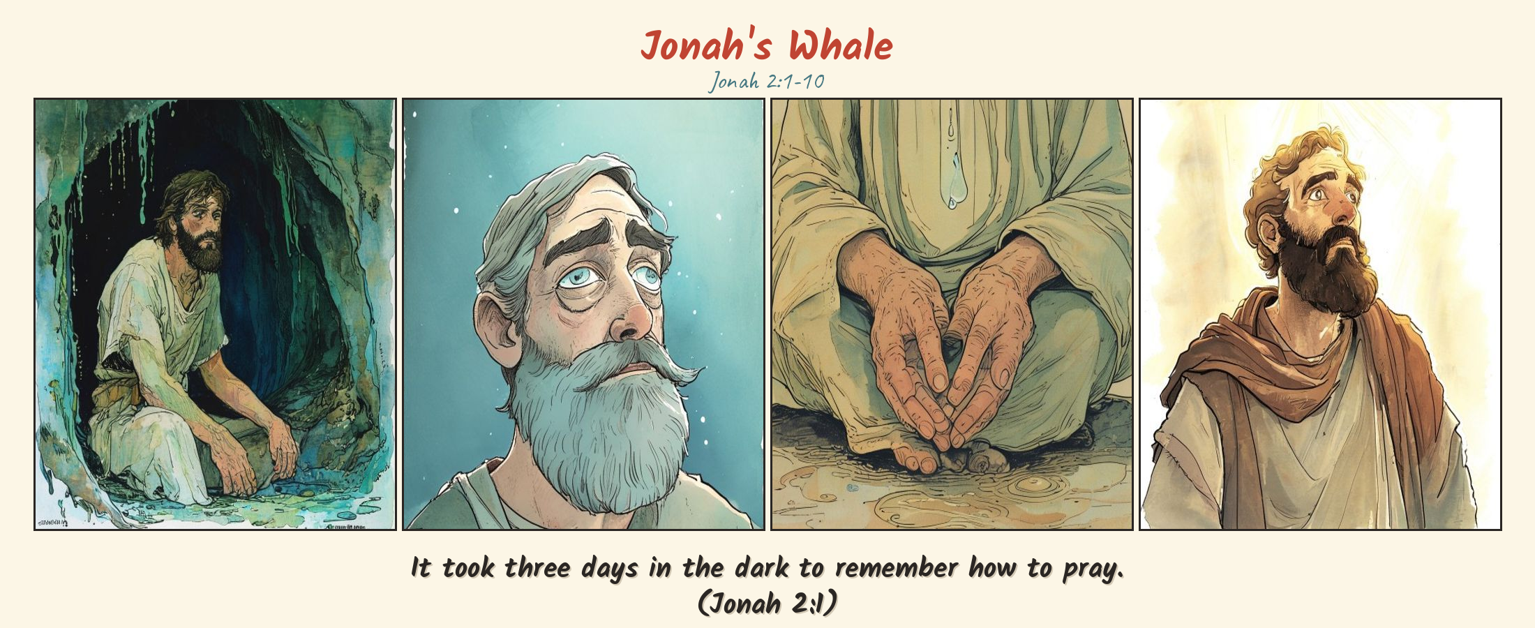 Jonah's Whale comic page