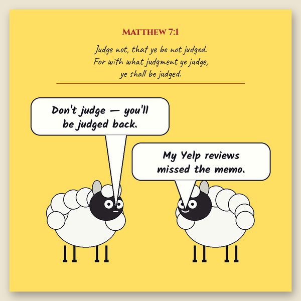 Judge Not