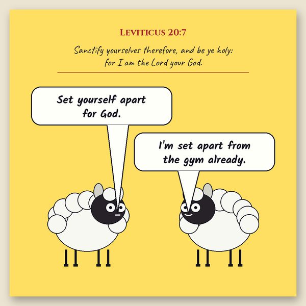 Sanctify Yourselves