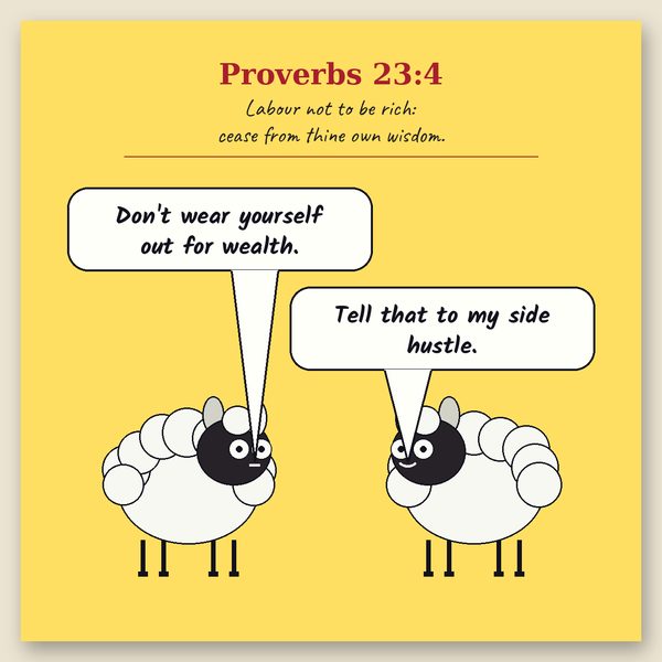 Labour Not for Riches