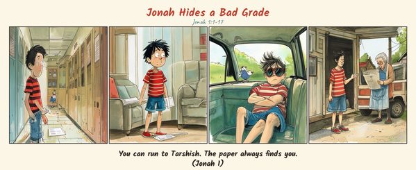 Jonah Hides a Bad Grade