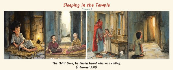 Sleeping in the Temple