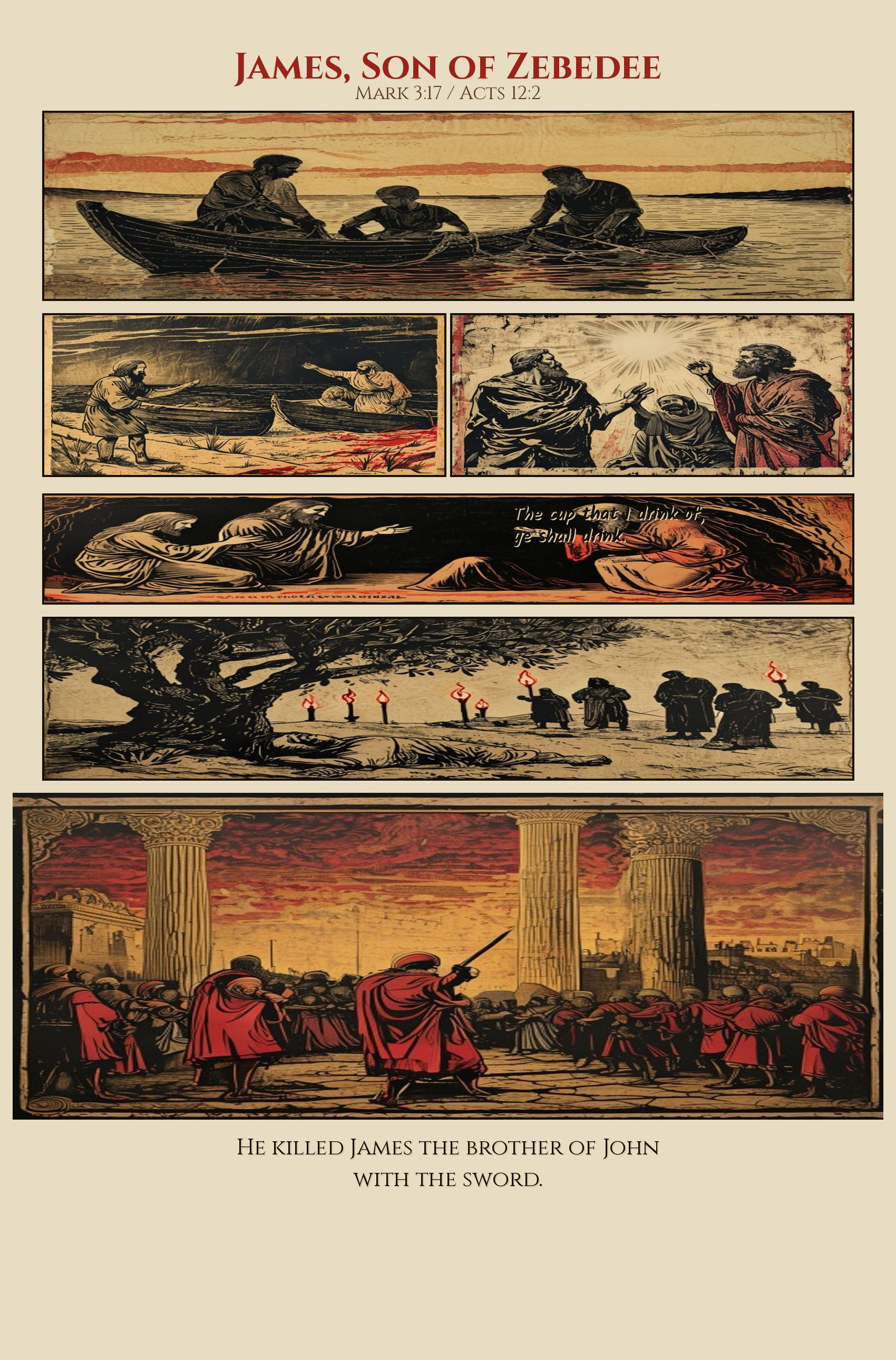 James, Son of Zebedee comic page