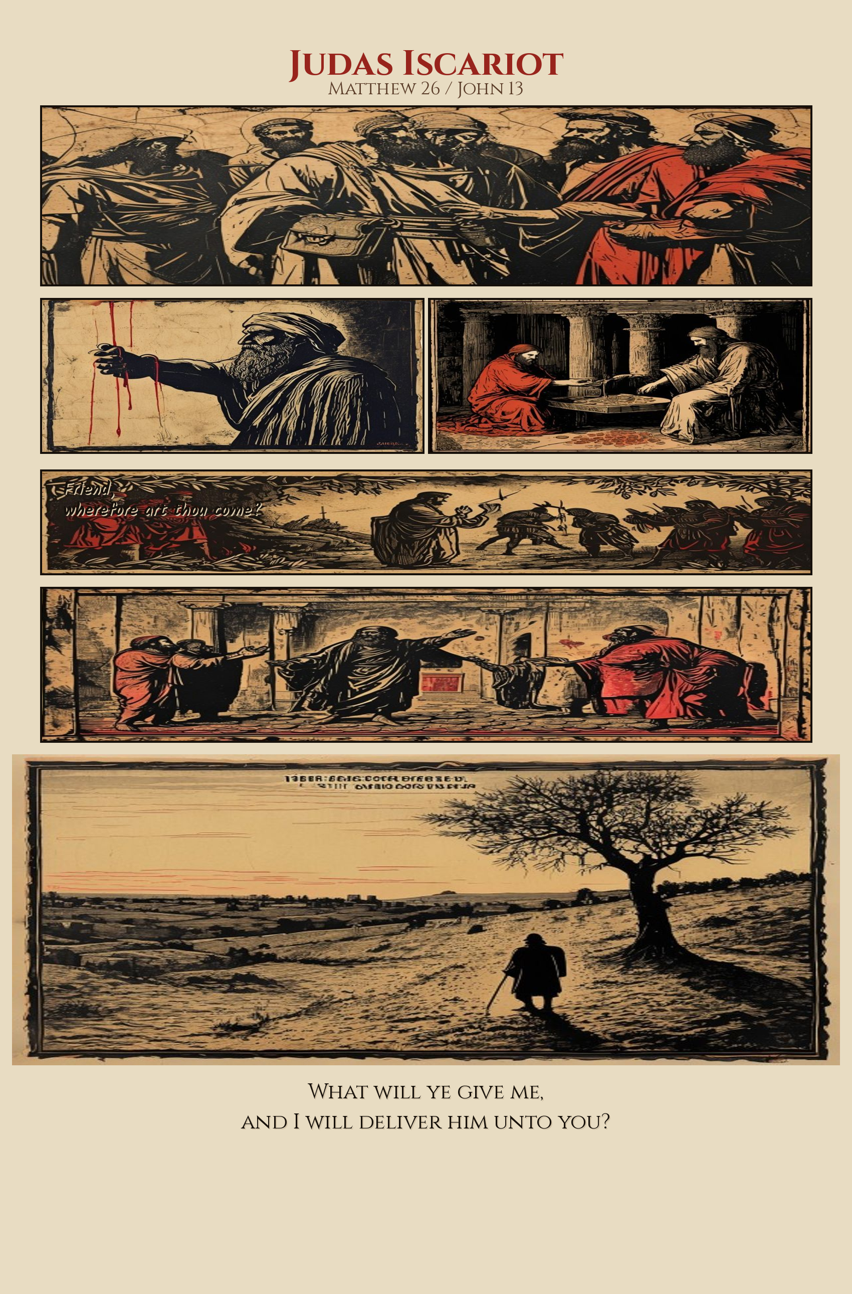 Judas Iscariot comic page