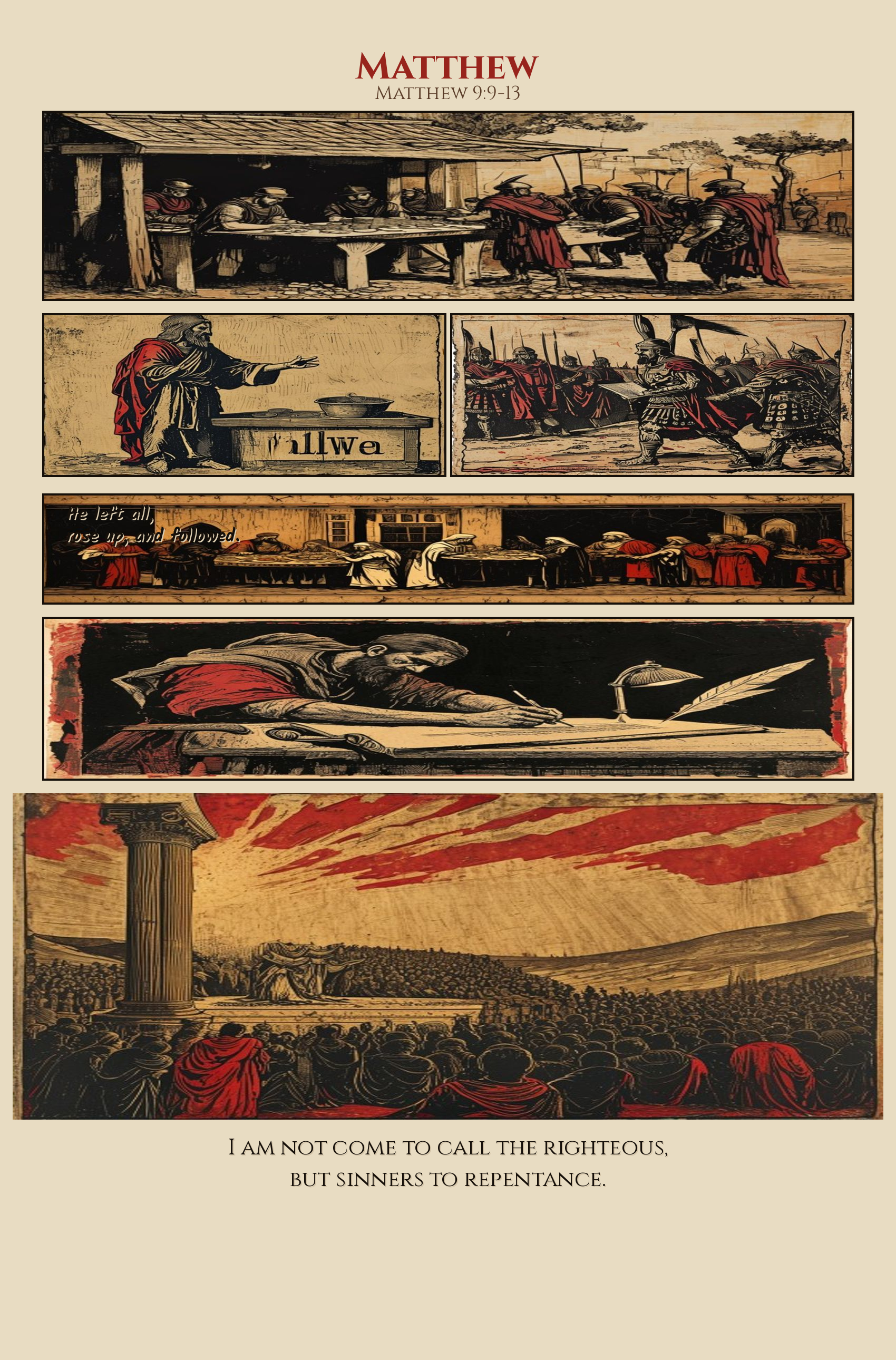 Matthew comic page